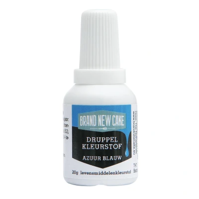 Afbeelding van BrandNewCake Druppel Kleurstof Azuur Blauw 20gr