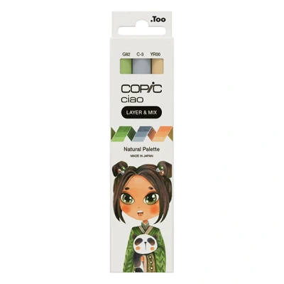 Image de Copic Ciao Layer &amp; Mix Sunset Palette jeu de marqueurs (3 pièces)