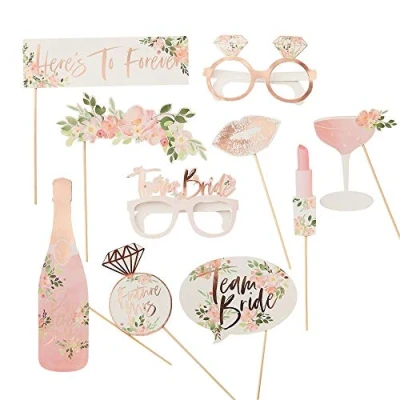 Afbeelding van Ginger Ray FH 210 Floral Hen Photobooth Props