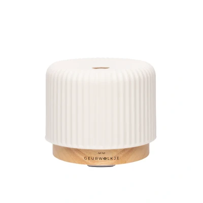Afbeelding van Live Slow Geurwolkje® Aroma Diffuser Keramiek Wit 200 ml Geslaagd