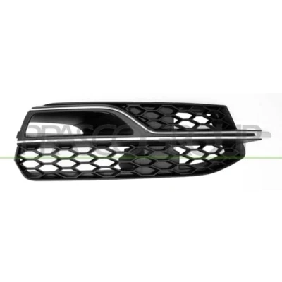 Afbeelding van PRASCO AD3242135 Bumper Grill Rechts voor AUDI: A3 Sportback, Hatchback