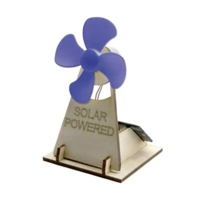 Afbeelding van Solexpert Bouwpakket Ventilator blauw