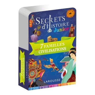 Image de Secrets d&#039;histoire junior Jeu des 7 familles, Spécial Grandes civilisations
