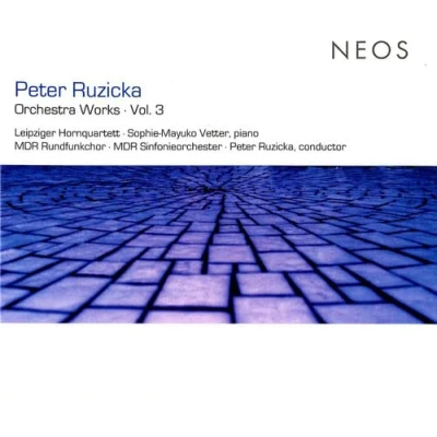 Afbeelding van MDR Sinfonieorchester, Rundfunkchor, Leipziger Hornquartett, Peter Ruzicka Ruzicka: Orchestra Works Vol. 3 (CD)