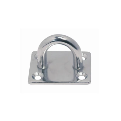 Afbeelding van RVS oogplaat met halfrond oog, 6 mm
