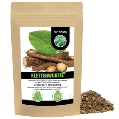 Afbeelding van Alpi Nature Gesneden kliswortel (250 g), thee van gedroogde kliswortel, 100% natuurlijk, zonder toevoegingen