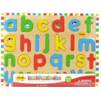 Afbeelding van Bigjigs Inlegpuzzel Kleine letters