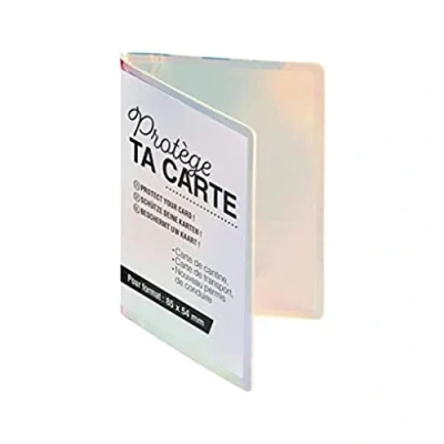 Afbeelding van Exacompta 510510E Kaarthouder Iris met reflecties voor meerdere transportkaarten, creditcards of kantine 7 cm x 10