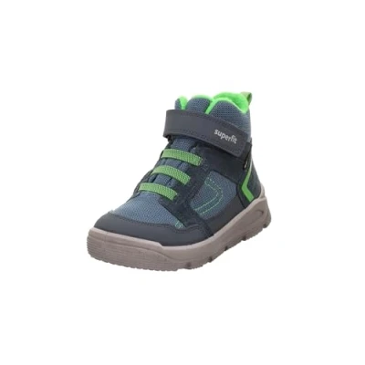 Afbeelding van Superfit MARS Veterboots voor kinderen, Maat: 31, Blau grün Leer en textiel