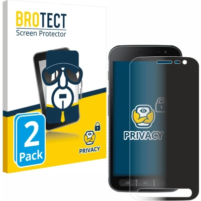 Afbeelding van BROTECT privacy screenprotector voor Samsung Galaxy XCover 4s Folie Beschermfolie Blauwlichtfilter (2 Stuks)