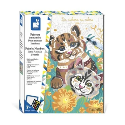 Image de Kit créatif Janod Peinture au numéro Petits animaux