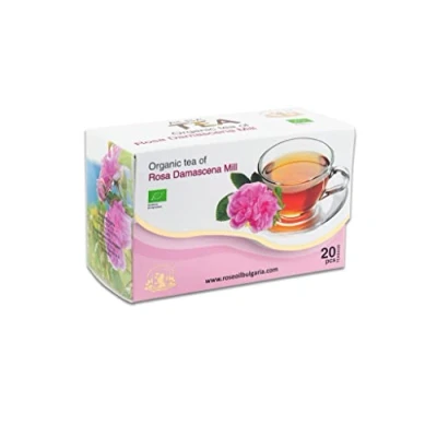 Afbeelding van Alba Grup biologische Rozenthee 20 zakjes 1 gr Rosa Damascena Mill