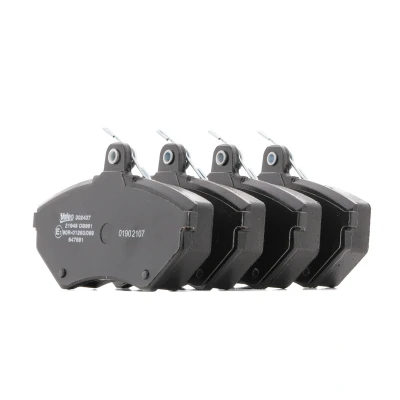 Afbeelding van VALEO 302437 Remblokkenset Vooras Excl. slijtage waarschuwingscontact Met anti kreukplaat AUDI: A4 B5 Saloon, Avant