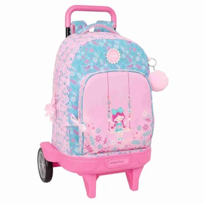 Afbeelding van Schoolrugzak met Wielen Safta Swing Multicolour 33 x 45 22 cm