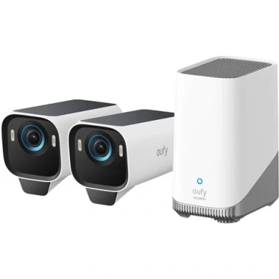 Image de Eufy Caméra De Surveillance S3 Pro 2+1 Blanc (t88923w1)