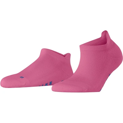 Afbeelding van FALKE Cool Kick kort eenkleurig functioneel materiaal sneakersokken enkelsokken dames pink maat 35 36