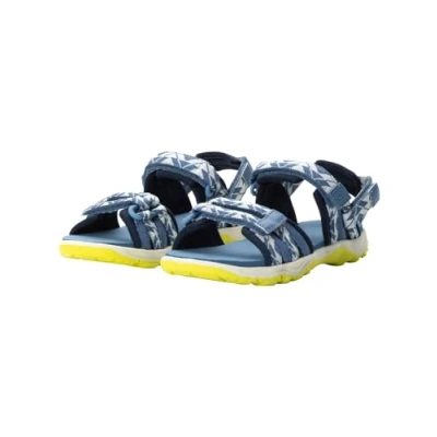 Afbeelding van Jack Wolfskin Unisex Outdoorsandalen voor kinderen, Maat: 33, Elemental blue Textiel/ synthetisch