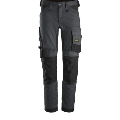 Afbeelding van Snickers Workwear 6341 AllroundWork, Stretch Werkbroek, Grijs/Zwart Maat 58