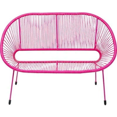 Afbeelding van Tuinbank Acapulco Mono roze Kare Design