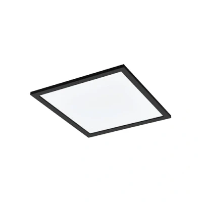 Afbeelding van EGLO connect.z Salobrena Z Smart Plafondlamp 45 cm Zwart/Wit Instelbaar wit licht Dimbaar Zigbee