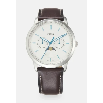 Afbeelding van Fossil heren Neutra Minimalist horloge FS5905 in de kleur Zilver