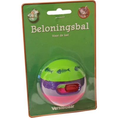 Afbeelding van Beloningsbal kat op blister 6 cm Gebr. de Boon