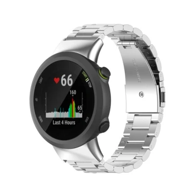 Afbeelding van Stalen schakelband Zilver Garmin Forerunner 45 / 45S