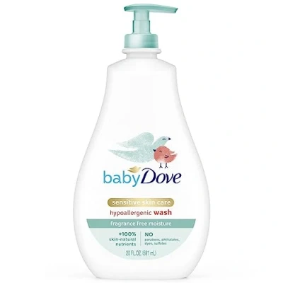 Afbeelding van Dove Baby Sensitive Moisture hoofd tot teen reiniger, 400 ml