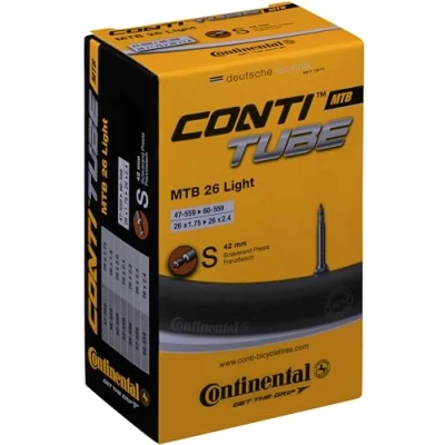Afbeelding van Continental Binnenband Light Mtb 26 X 1.75 Fv 42 Mm Zwart