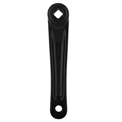 Afbeelding van Yosoo Health Gear 170 mm fiets crankarm links pedaal aluminiumlegering single speed zwengel voor mountainbike vervangende accessoires (diamantgat)