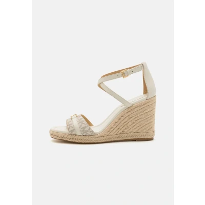 Afbeelding van Michael Kors Mandy Espadrilles, Dames, Maat: 40, Van/cream Leer