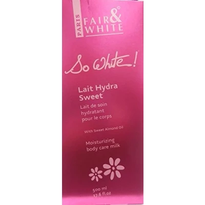 Afbeelding van Fair And White So Hydra Sweet Moisturizing Body Care Milk 500 ml