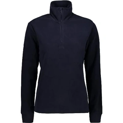 Afbeelding van CMP Woman Fleece trui, Dames, Maat: 48, Black/blue