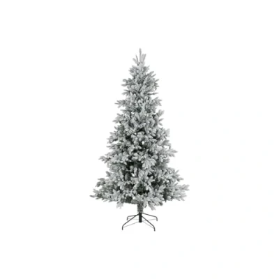 Afbeelding van Kerstboom DKD Home Decor Wit Groen Polyethyleen Besneeuwd 140 x 210 cm