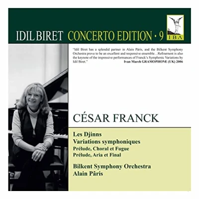 Afbeelding van Bilkent Symphony Orchestra, Alain Pâris Franck: Idil Biret Concerto Edition, Vol. 9 : Cesar Franck (CD)