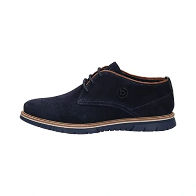 Afbeelding van Bugatti Sammy Comfort Veterschoenen Laag blauw Maat 40