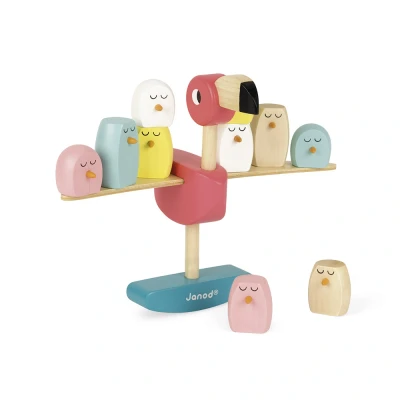 Afbeelding van Janod evenwichtsspel flamingo
