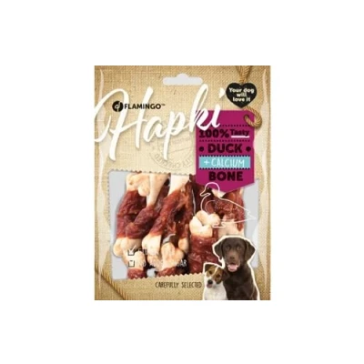 Afbeelding van Hondensnack Hapki Calcium Bone with Duck 170 gr