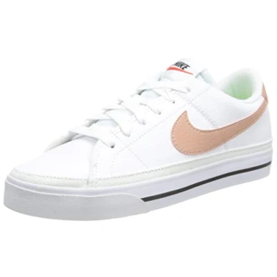 Afbeelding van Nike WMNS Court Legacy Nn, damessneakers, White Rose Whisper Team Orange Black