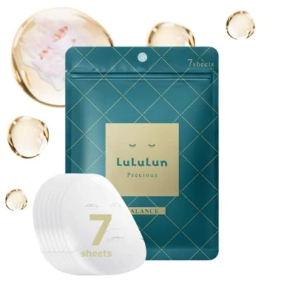 Image de LuLuLun Precious Sheet Mask Green 7 pack
