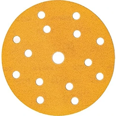 Afbeelding van MIRKA Gold Schuurschijven 150mm met 15 gaten P400