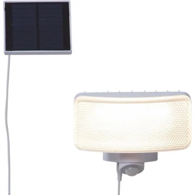 Afbeelding van Solar Wandlamp Wit Warm 16CM Beweginsmelder