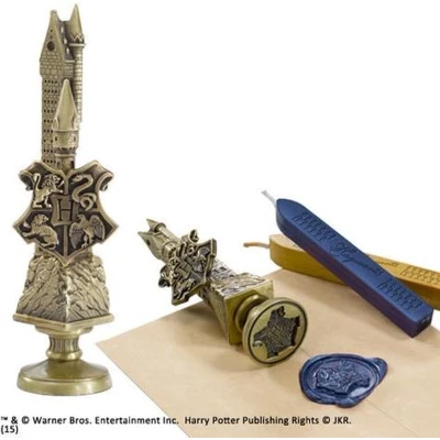 Afbeelding van Noble Collection Waxzegel Harry Potter Hogwarts 10 Cm Brons