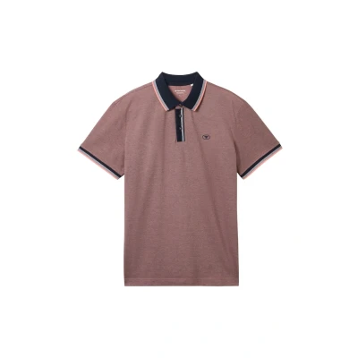 Afbeelding van TOM Tailor Poloshirt, Heren, Maat: Medium, Rot