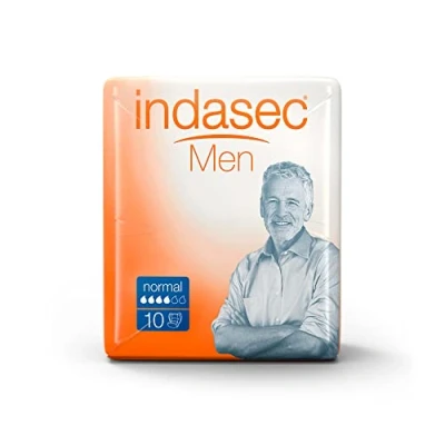 Afbeelding van Indasec Mannen Absorberend voor heren, normaal, 10 stuks