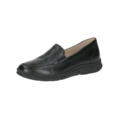 Afbeelding van Caprice Damespantoffels 9 24651 43 Mocassindames, Nappa zwart