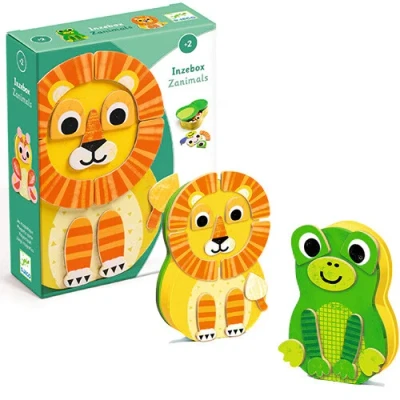 Afbeelding van Djeco magneetset inzebox zanimals 32st