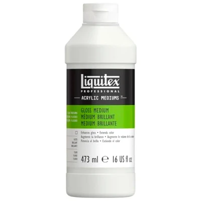 Afbeelding van Liquitex Additief medium nagellak, glanzend, fles 473 ml
