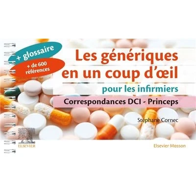Image de les génériques en un coup d&#039;oeil pour infirmiers