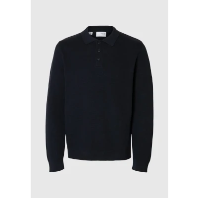 Afbeelding van Selected Homme Slhdane Structure Trui, Heren, Maat: Medium, Sky captain